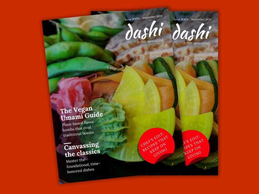 Imaginary Dashi magazine covers
