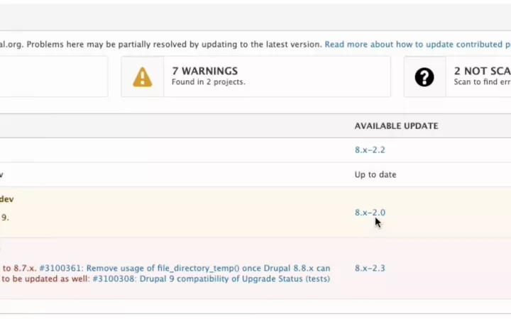 Upgrade Status video screenshot