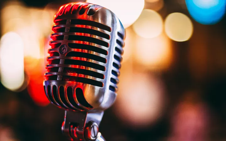 Microphone illustration