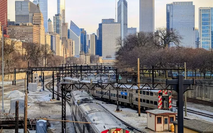 Chicago skyline photo by myself