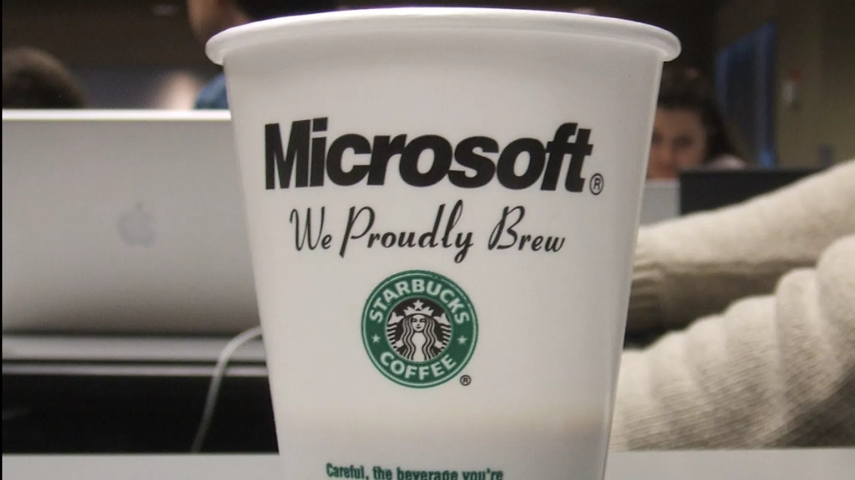 Microsoft Starbucks cup