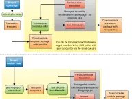Translation process diagram