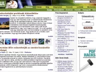 Weblabor.hu in 2007 January
