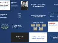 Deep dive to Drupal 11 session slides