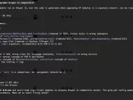 Claude Code plan to update transformations for Drupal 10/11