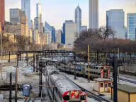 Chicago skyline photo by myself