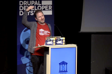 Gábor Hojtsy at Drupal Developer Days Athens 2026