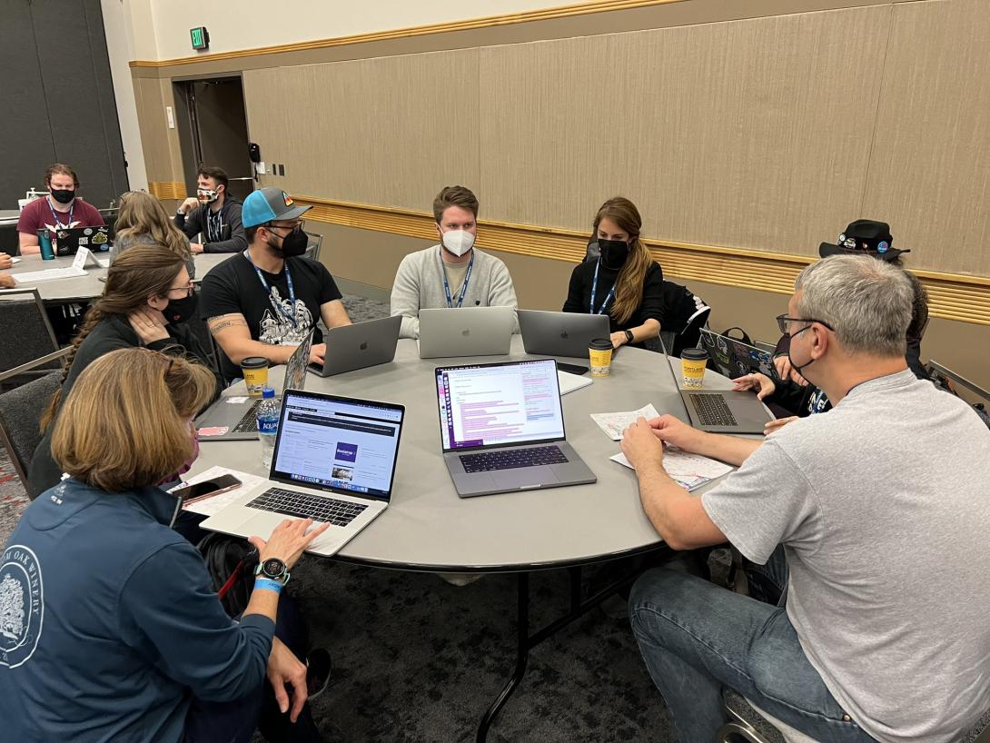 Claro BoF at DrupalCon Portland 2022, photo by Mike Herchel